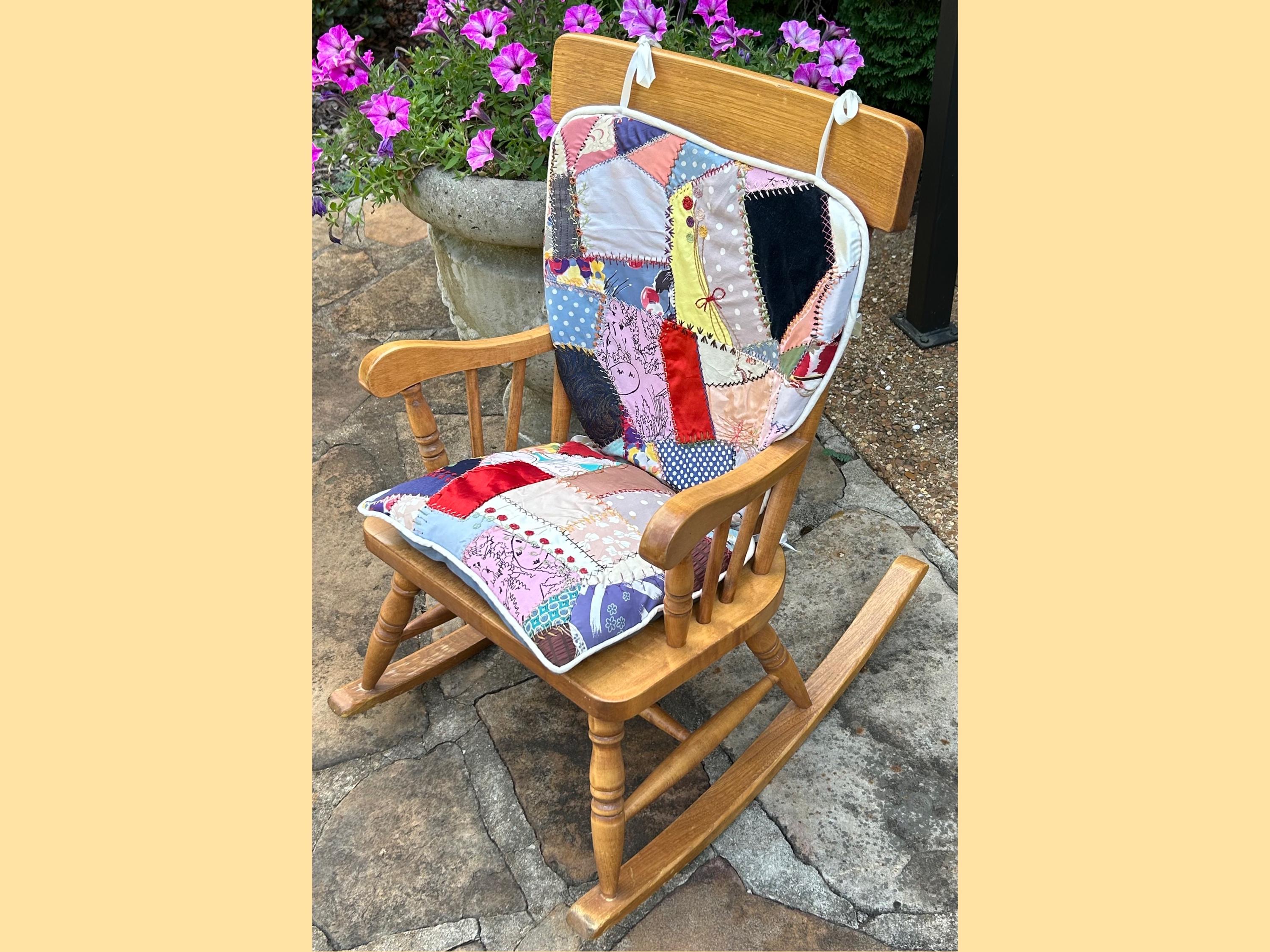 Child rocking chair cushion new arrivals