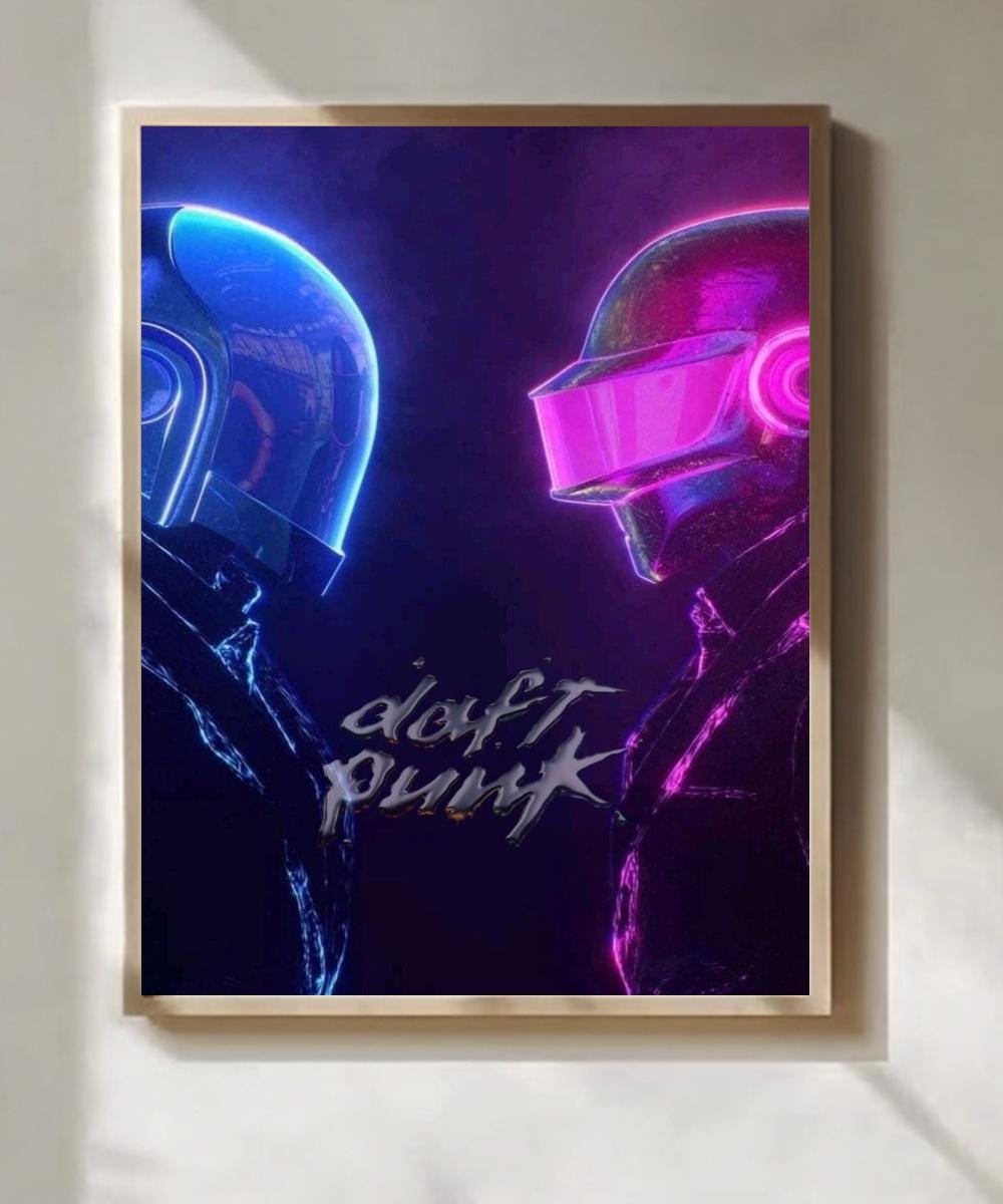 Daft punk poster - Etsy 日本