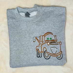 Mater Embroidery sweatshirt /mater crewneck embroidered