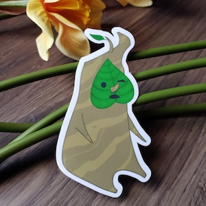 Korok stickers, 3 inch sticker, legend of zelda sticker, waterproof sticker