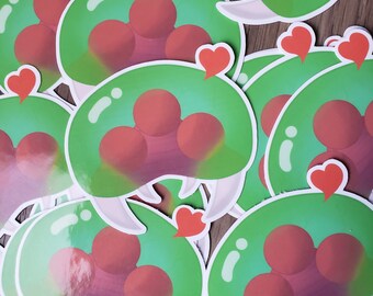 Baby Metroid sticker, vinyl sticker, video game sticker,