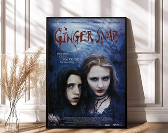 Ginger Snaps--Movie Poster, Art Prints, Home Decor,Wall Art,Living room decor