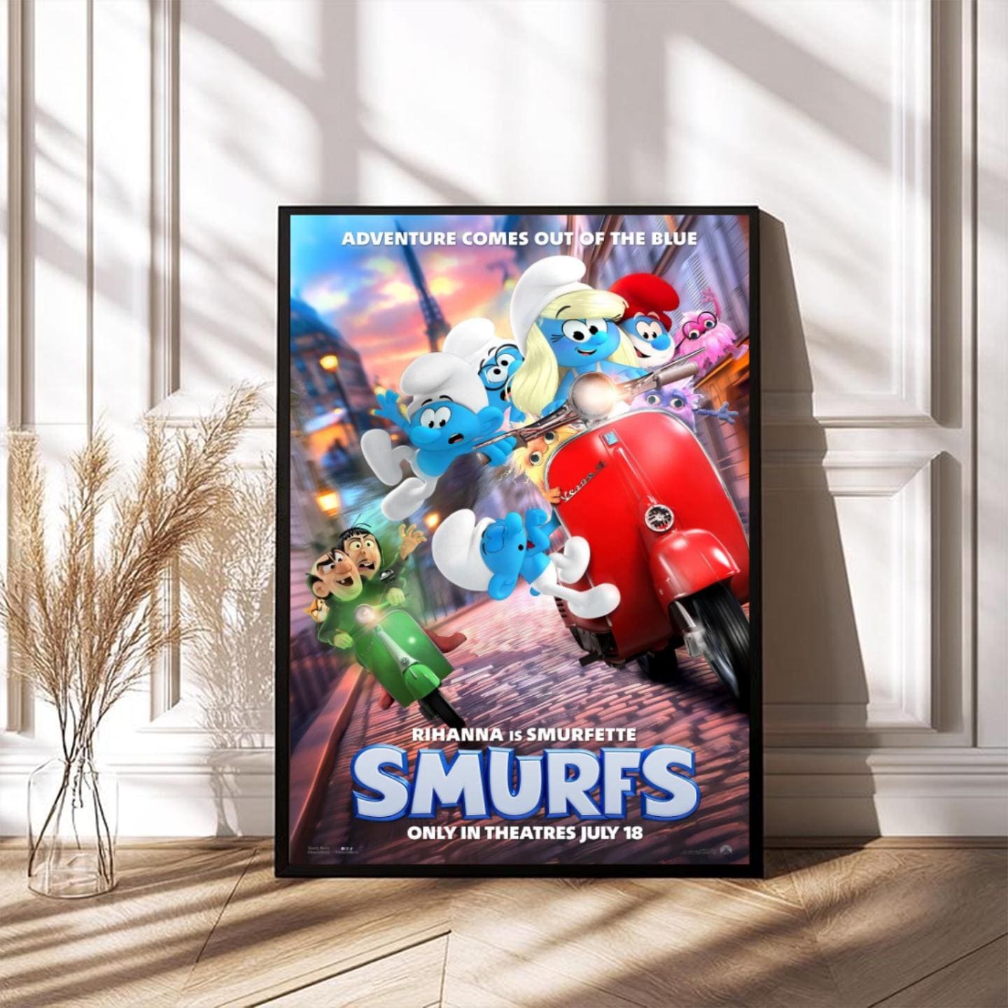 Smurfs poster - Etsy 日本