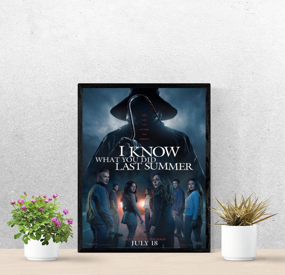 I Know What You Did Last Summer Movie Poster Etsy i-know-what-you-did-last-summer-movie-poster-etsy