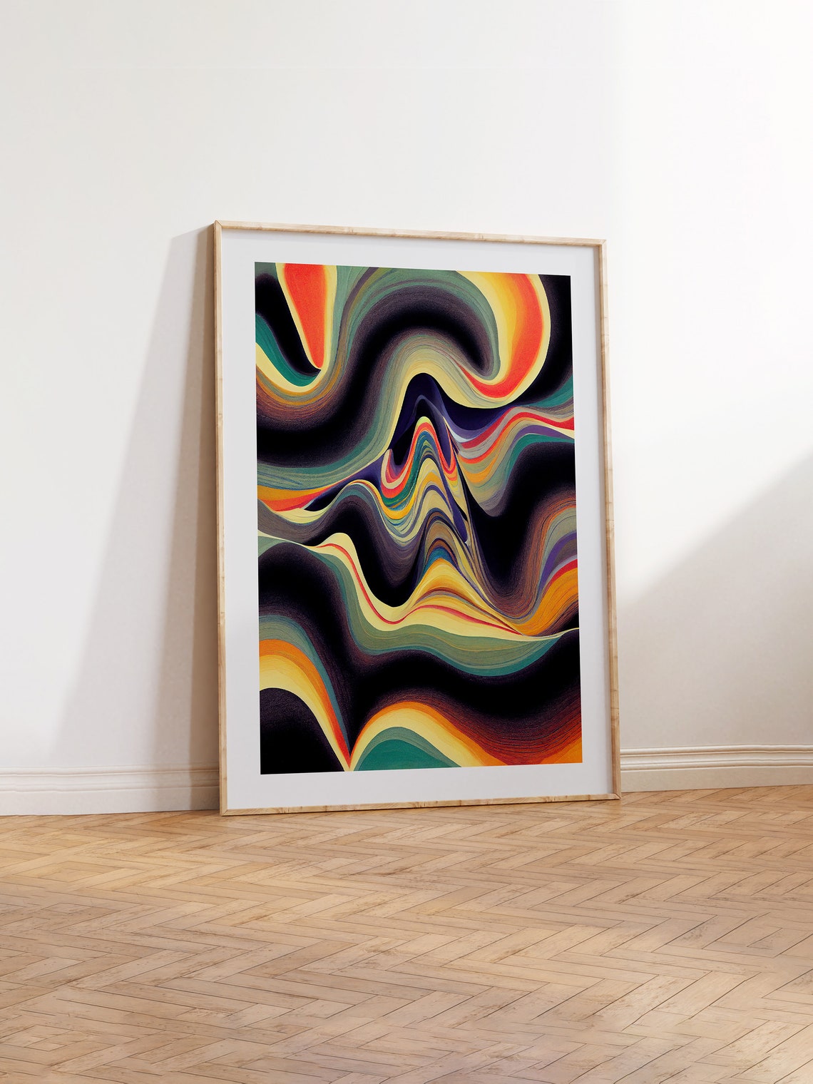 Trippy Psychedelic Art, Abstract Rainbow Art, Psychedelic Wall Decor ...