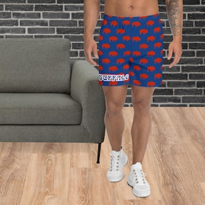 Buffalo Bills Throwback Men&#39;s Athletic Shorts