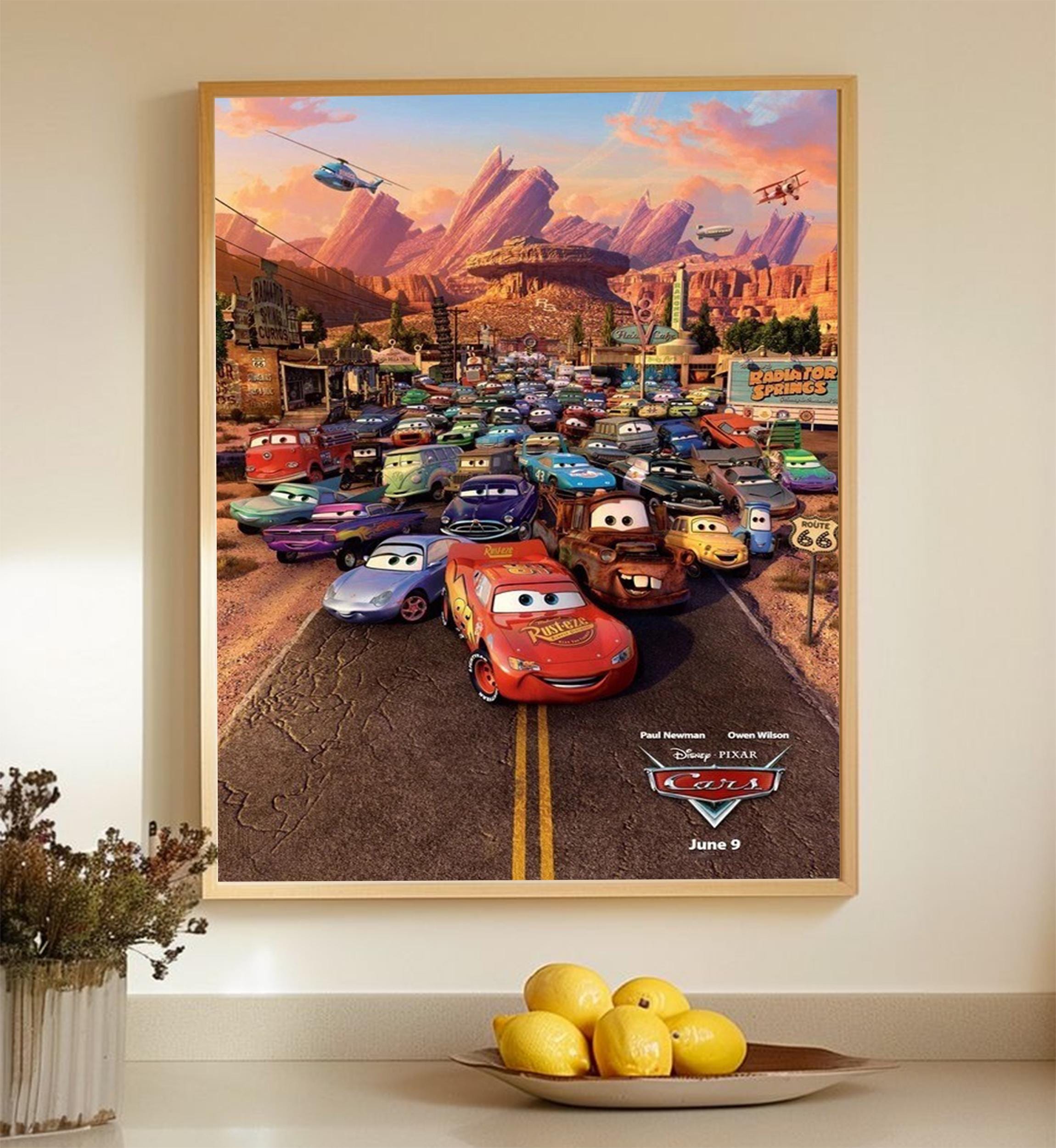Cars (2006) Poster - Art Poster for Gift, Gifts, Wall Prints - Etsy