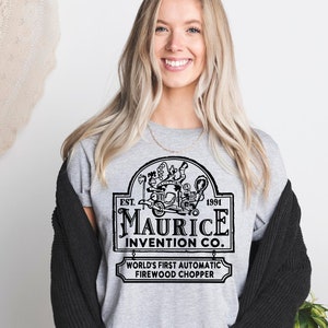 Die Schöne und das Biest Maurice Invention Co, Die Schöne und das Biest Shirt, Maurice Invention Co Shirt, Disneyland Shirt, Disney World Shirt