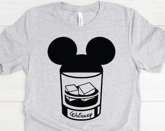 Whiskey Mickey Disney, Maglietta Disneyworld da uomo, Maglietta Disney per papà, Magliette Disney da uomo, Maglietta Disney da uomo, Maglietta Disney da uomo, Maglietta Disney da uomo