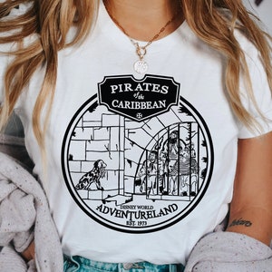 Pirates Of Caribbean Ride, DisneyWorld Ride Shirt, Pirates of Caribbean Ride Shirt, Disney World Shirt, Disney World Ride Shirt, Disney Tee