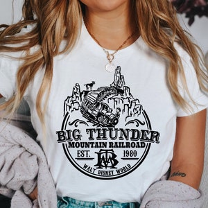 Big Thunder Mountain Railroad, Big Thunder Mountain Shirt, Disney Magic Kingdom Shirt, Disney Theme Park Shirt, Disney Family Vacation Shirt