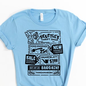 Boutique d&#39;occasions de Scuttle, chemise de la petite sirène, chemises de la famille Disney, chemises Disney, chemise de la petite sirène, chemises de voyage Disney, t-shirts Disney