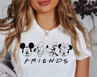 Maglietta Disney Friends, Maglietta personaggi Disney, Maglietta famiglia Disney, Maglietta Disney, Viaggio Disney, Maglietta Disney World, Maglietta Walt Disney World