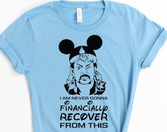 Non mi riprenderò mai finanziariamente da questo, Camicia Disney per papà, Camicie Disney per uomo, Camicia Disney per uomo, Camicia Disney per papà, Uomo Disney