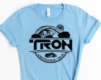 Tron Shirt, Tron Lightcycle Run Shirt, Tron Lightcycle Power Run, Magic Kingdom Shirt, Disneyland Shirt, Disney Shirt for Kids, Kids Disney