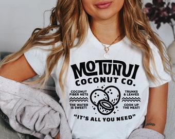Motunui Coconut Co, camisa Motunui Maui, camisa Moana, camisas Disney, camisa Disney Moana, camisa Moana Disney, camisas de férias Disney