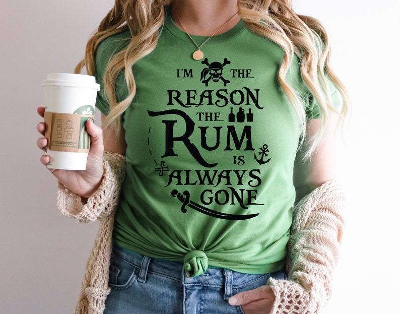 Why is the Rum Always Gone I'm the Reason the Rum is Etsy