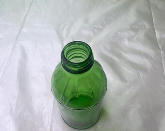 Vintage Duraglas Empty Green Glass Bottle - Etsy