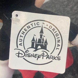 Klassisk 25 cm Musse Pigg-plysch från Disney Parks bild 4