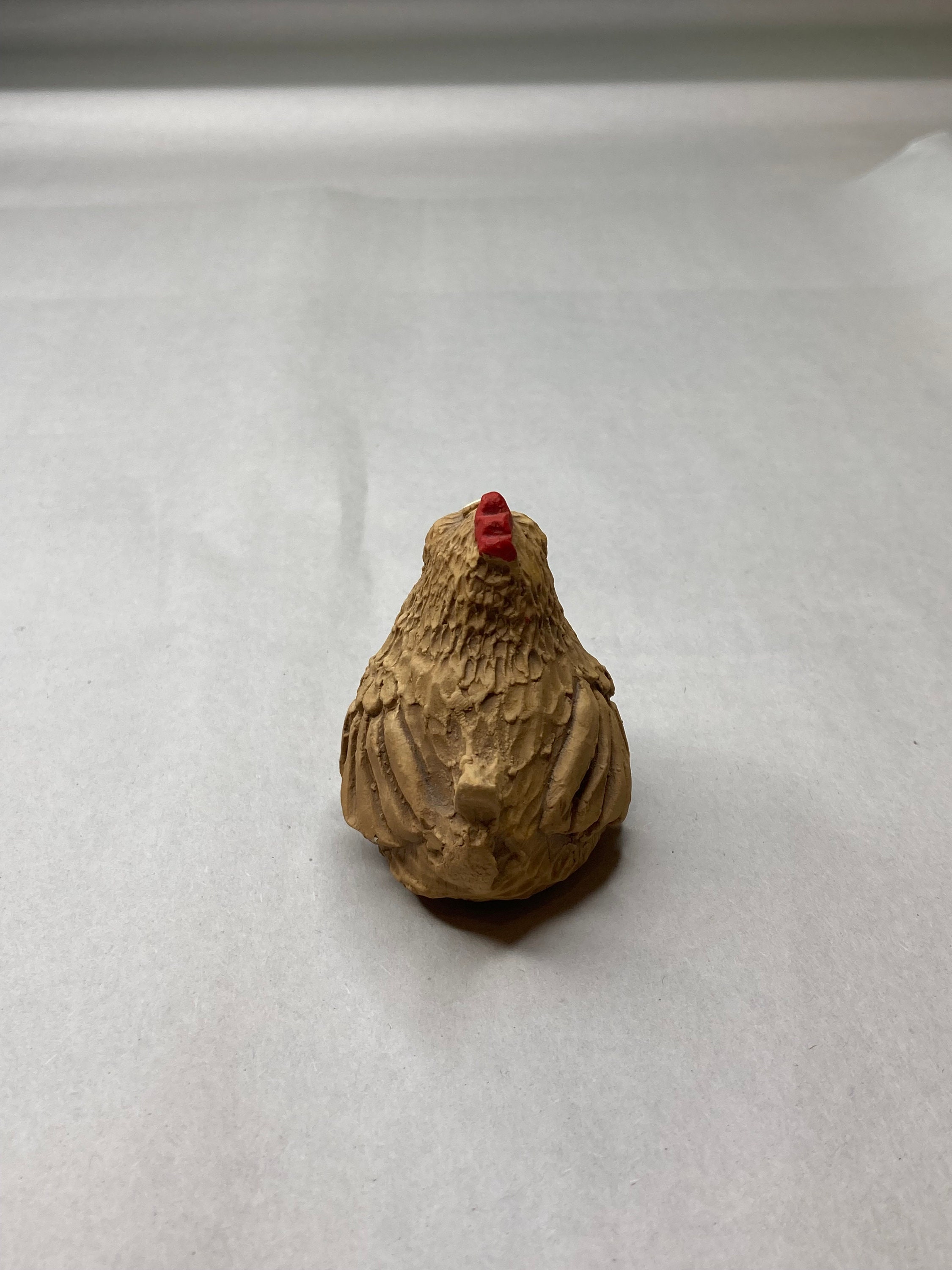 ヴィンテージ樹脂の風変わりな鶏の置物 - Etsy 日本