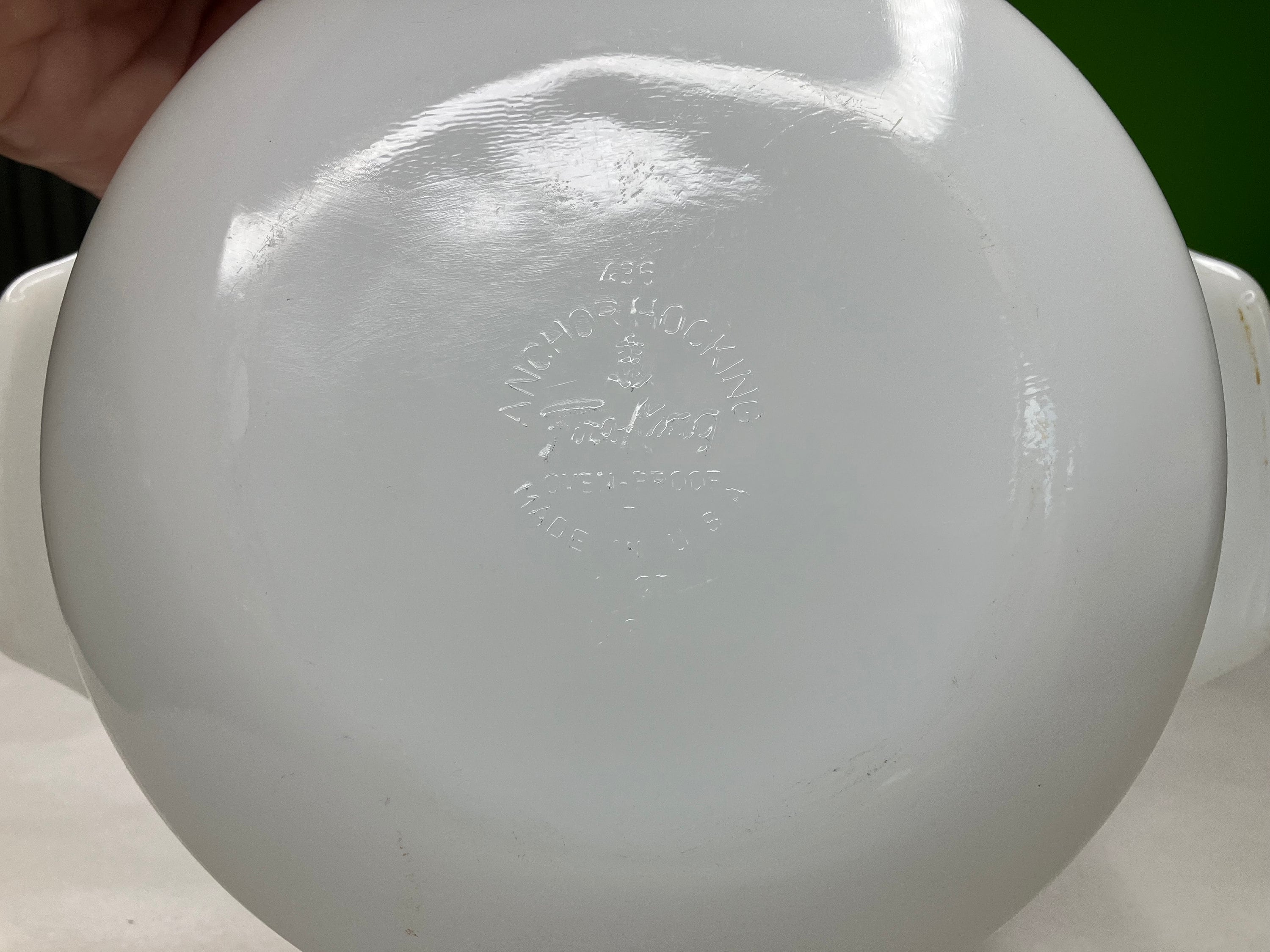 ヴィンテージ アンカーホッキングファー キングデイジー 7 1/2 インチ