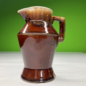 Vintage Drip Ware pitcher with Gorgeous marble and coloring