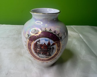 Cottier Freres Switzerland Hand Painted Gold Trim Number 214
