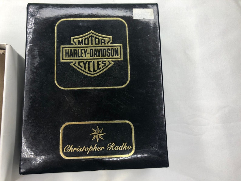 2022 Harley Davidson Christmas Ornaments Vintage Christopher Radko Glass Harley Davidson Motor Cycles Etsy