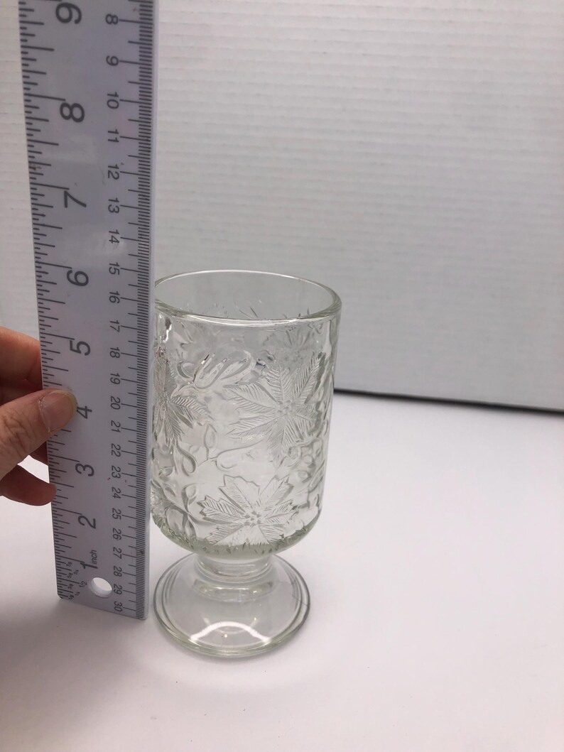 Vintage Princess House Fantasia Footed Hot Chocolate Mug 5.75 Tall Set