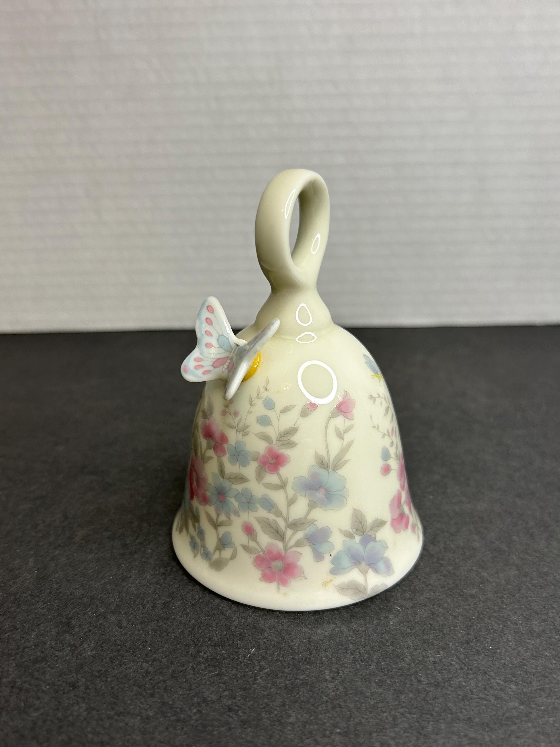 Vintage Porcelain Takahashi Japan/san Francisco Floral + 3D 