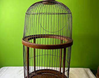 アンティークの木製鳥かご - Etsy 日本
