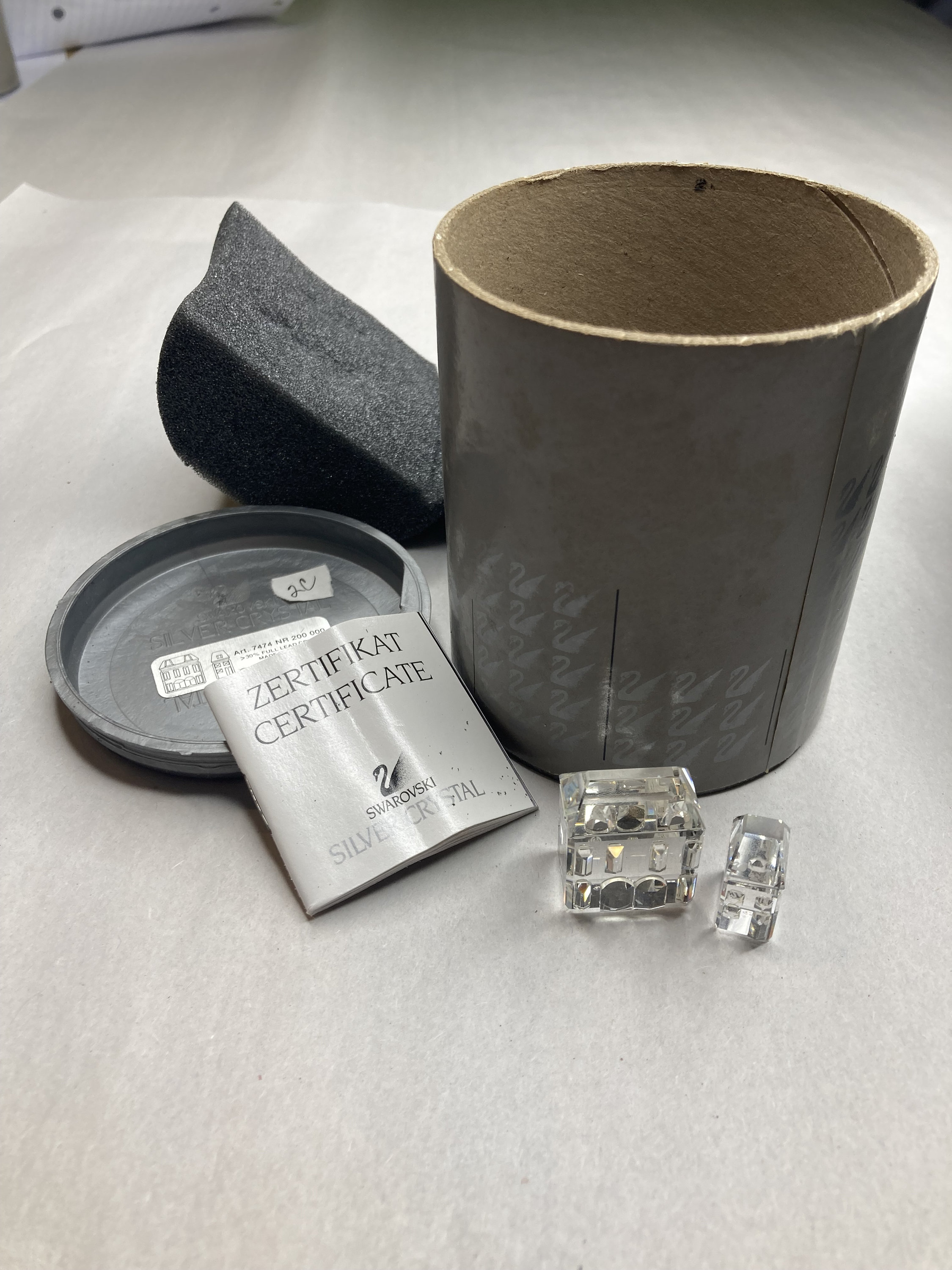 Vintage Swarovski Silver Crystal City Houses/city Collection 2