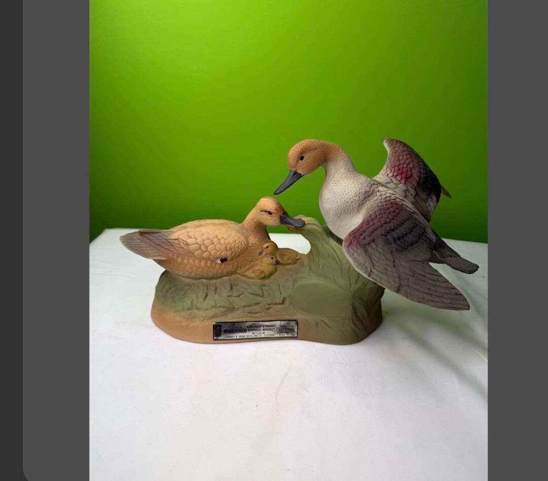 Vintage Ceramic Ducks Unlimited Duck Family Decanter EMPTY - Etsy