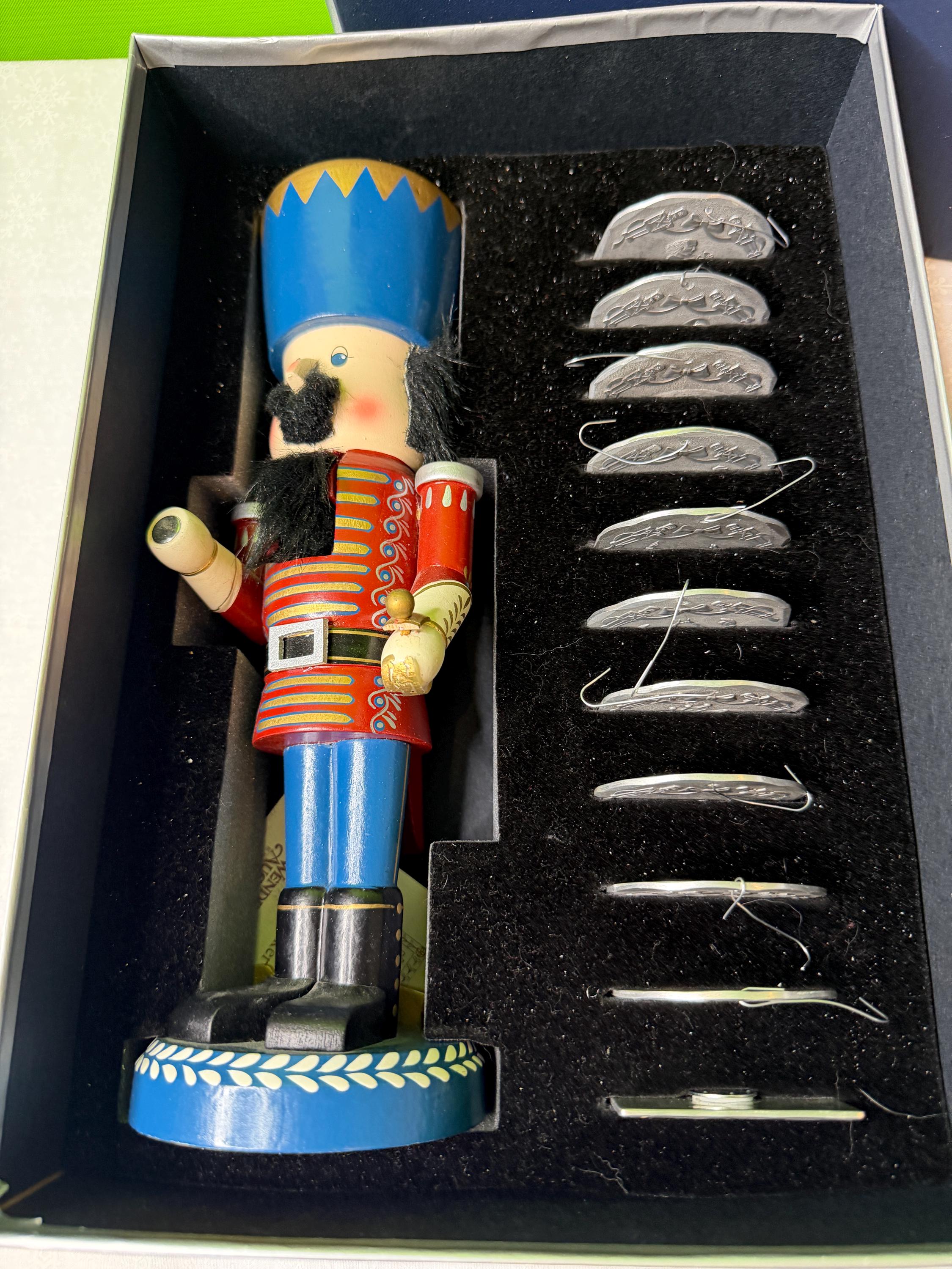 Possibly Vintage Wendell August Nutcracker With 11 Silver Colored