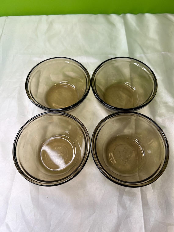 ファイヤーキング カスタードカップ アンバー4個 ファイヤーキング