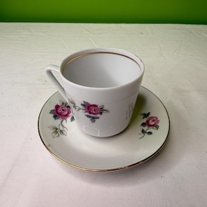 Lot De 4 Tasses à Expresso KAHLA Porcelaine Blanche - Neuf