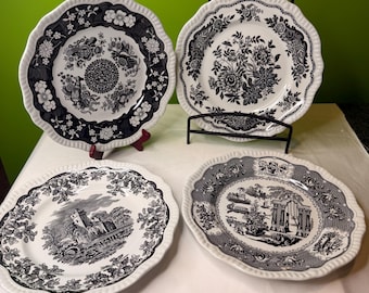 Spode Georgian Pink Archive Dinner Plates Set of 6 - Etsy