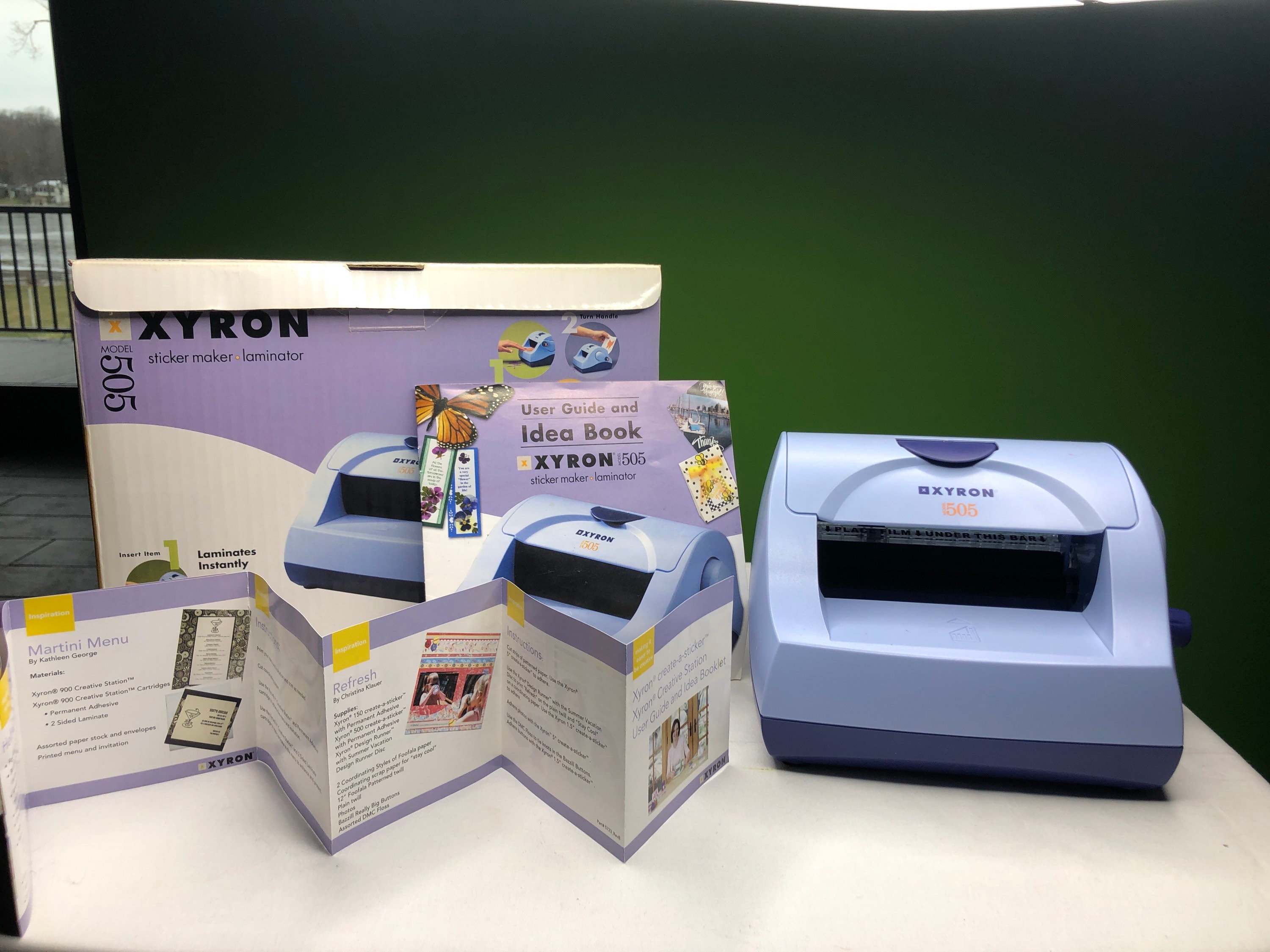 Xyron, Office, Xyron 50 Create A Sticker Machine Used Good