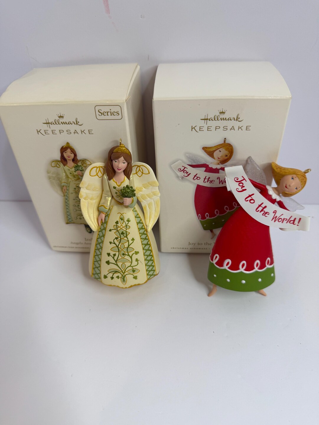 Vintage Choice of 2 Hallmark Angel Ornaments - Etsy Canada
