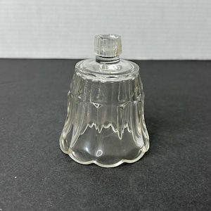 Vintage Homco Clear Tulip Small Votive Candle Holder