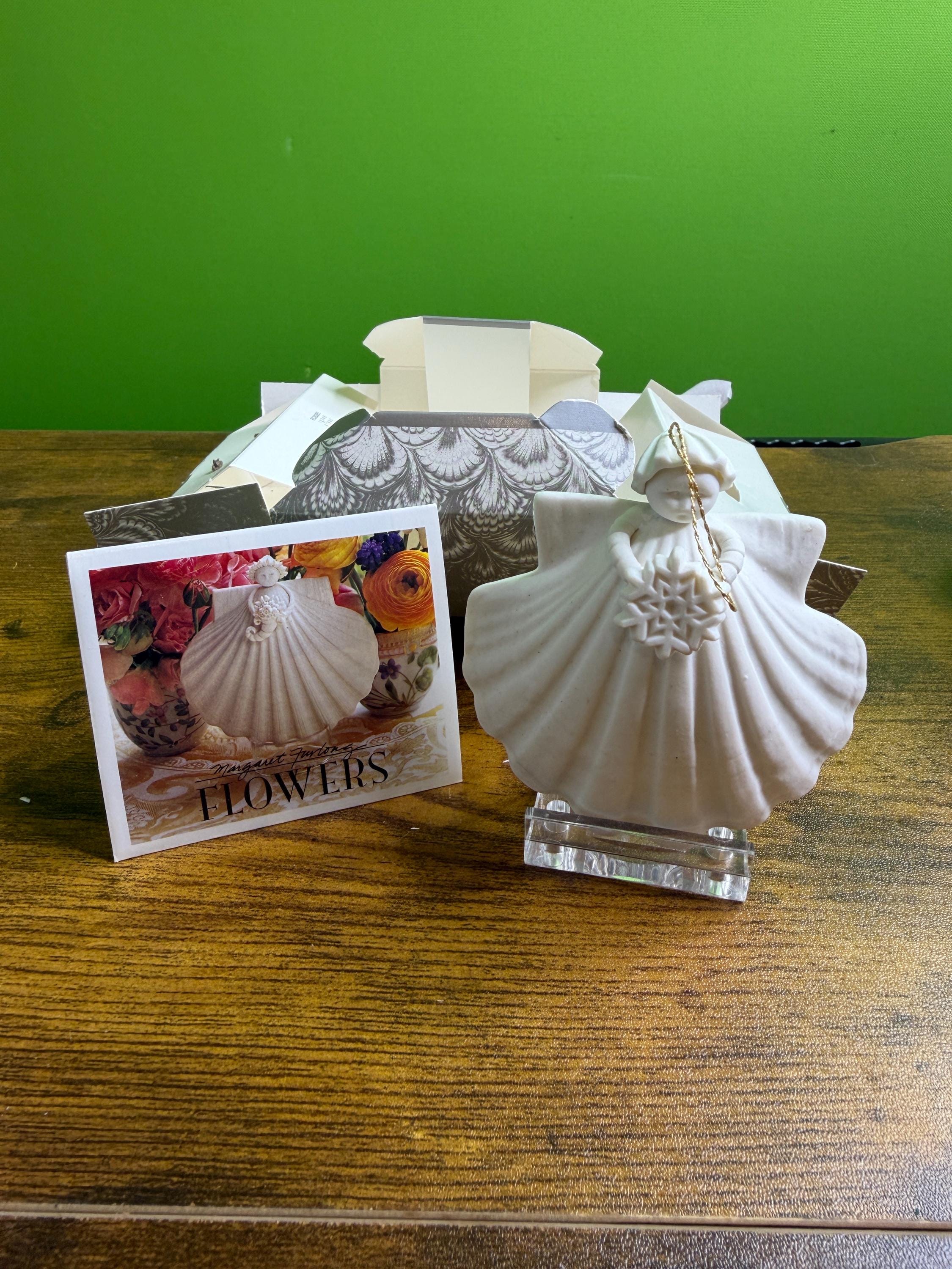 Porcelain Margaret Furlong Angel Ornaments - Etsy Canada
