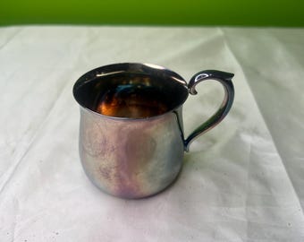 Vintage Reed & Barton Child Cup Silverplate 866 Curved Handle - Etsy