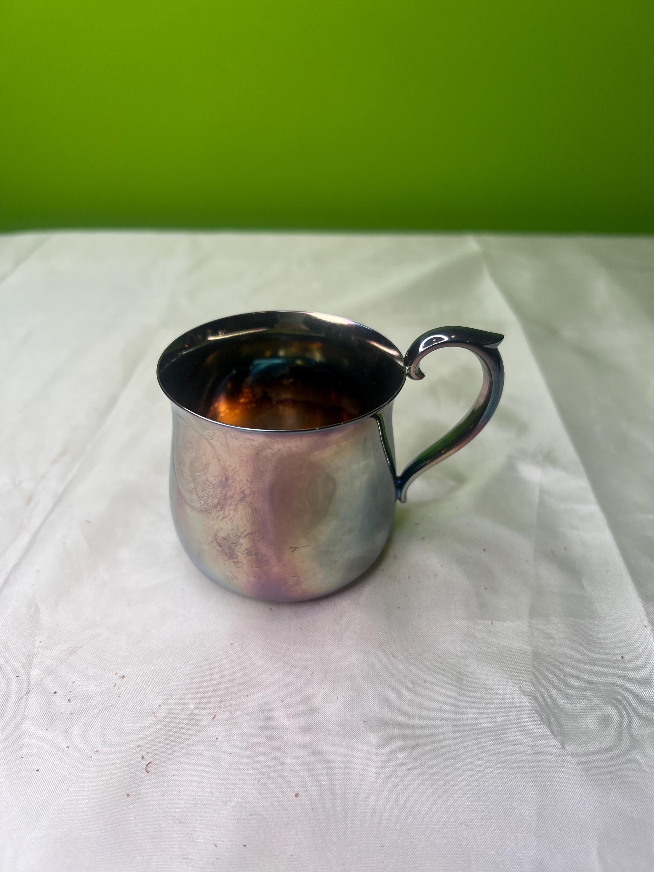 Vintage Reed & Barton Child Cup Silverplate 866 Curved Handle - Etsy