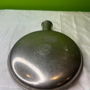 Antique 1912 Cello Metal Hot Water Bottle Bed Warmer