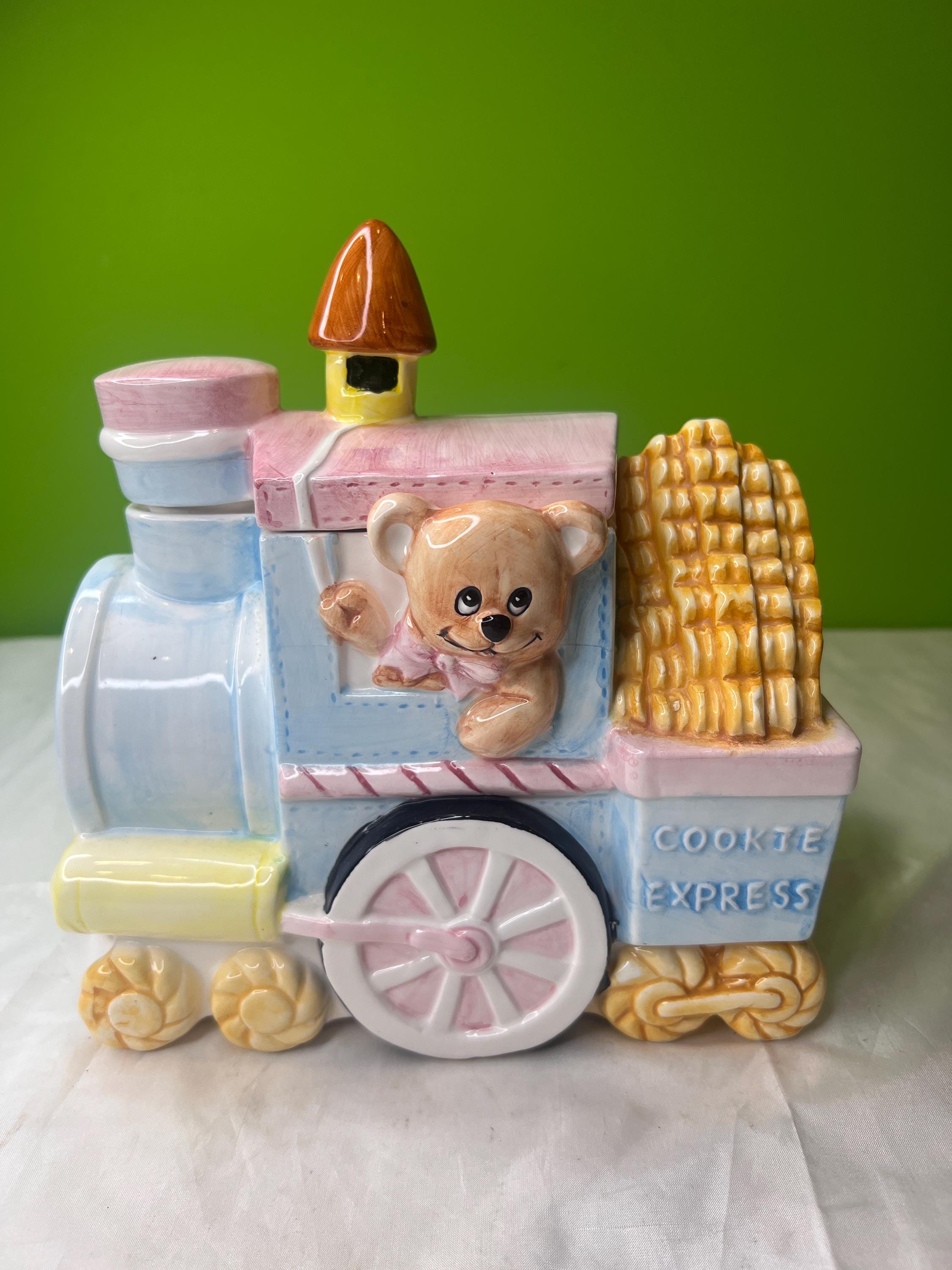Train Cookie Jar - Etsy