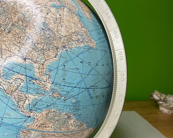 ヴィンテージ ランドマクナリー 地球儀 - Etsy 日本