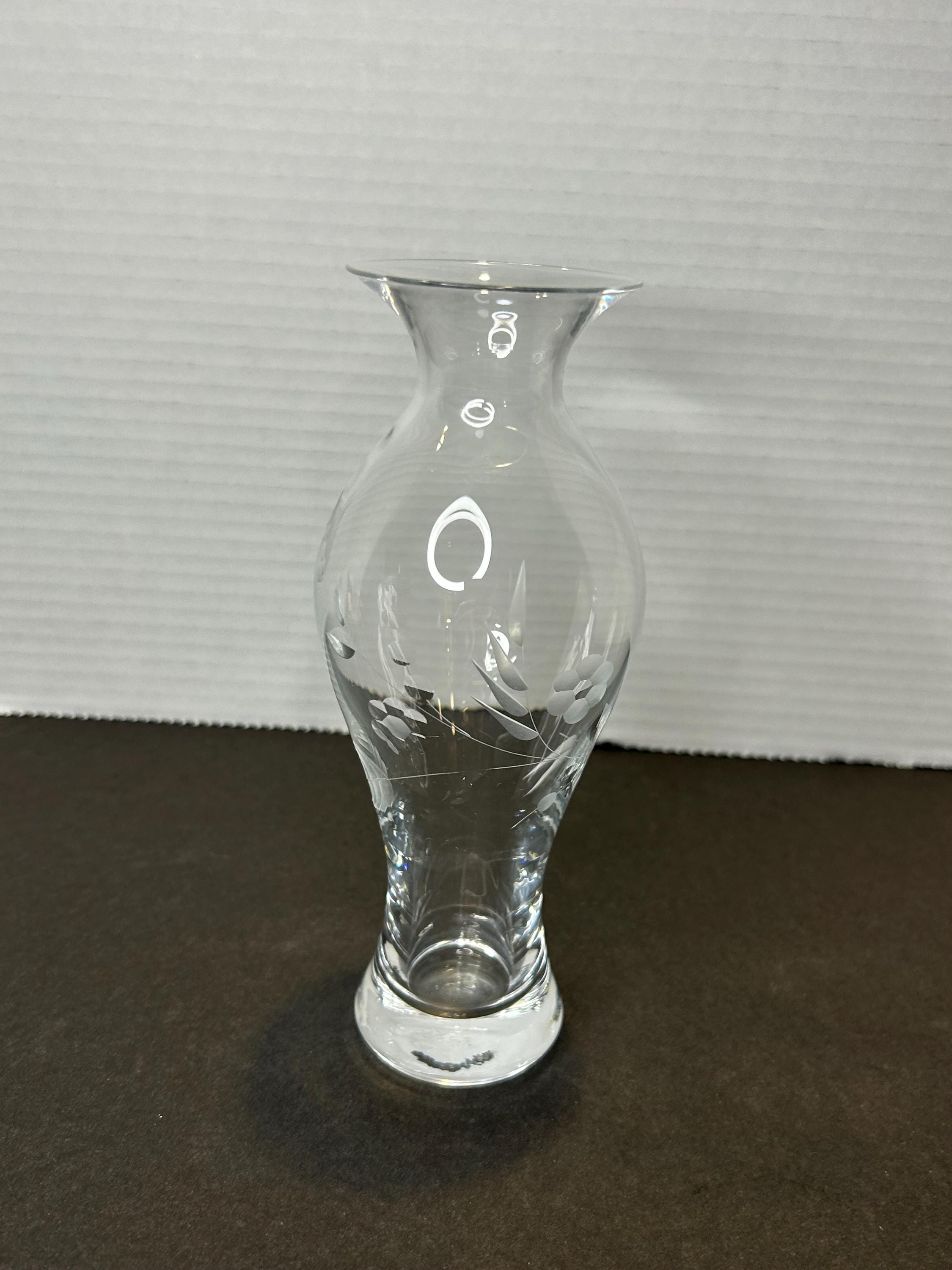 Lenox etched vase - Etsy 日本