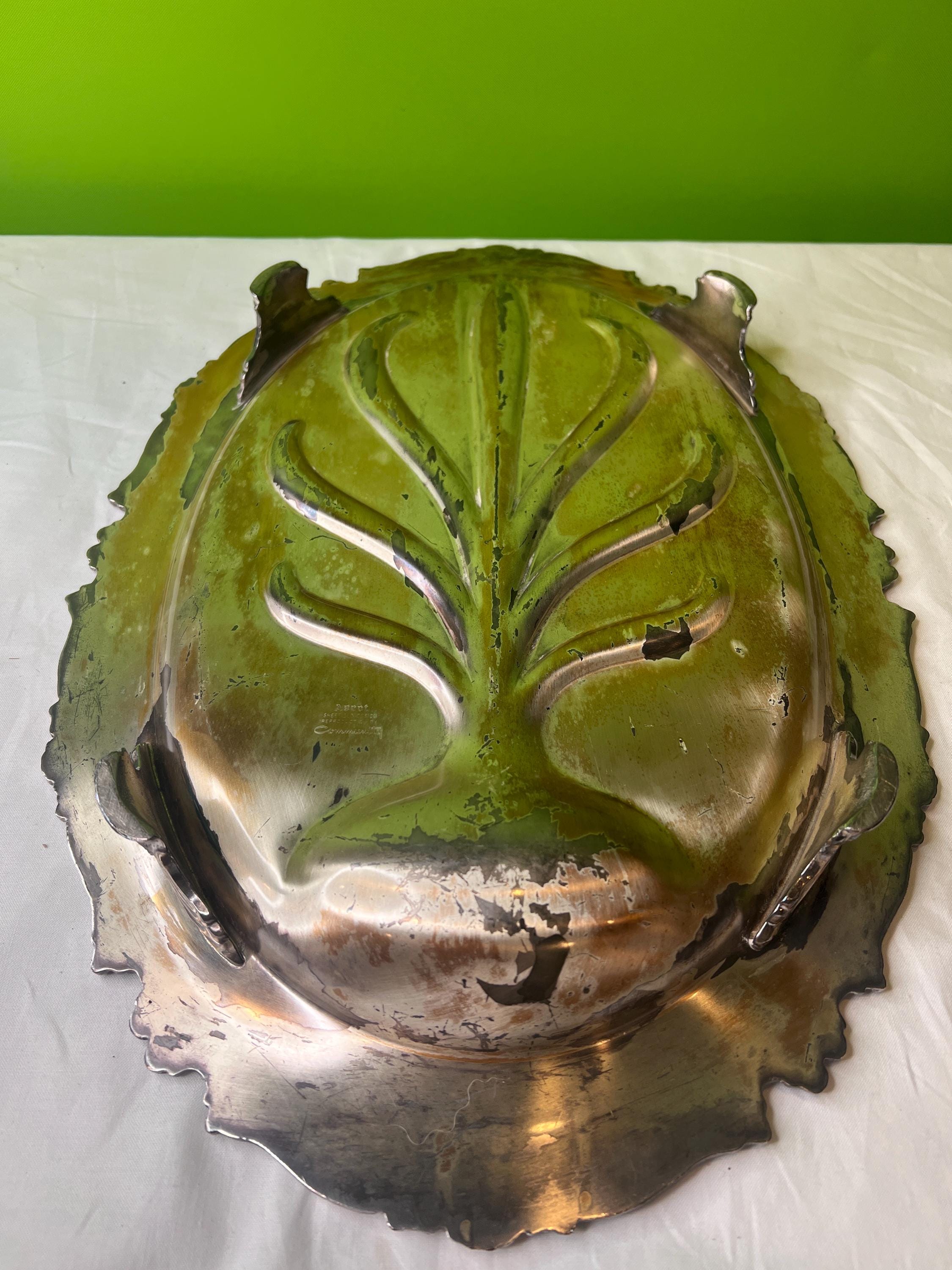 Vintage Ascot Sheffield Design Community Silverplate Footed Ornate