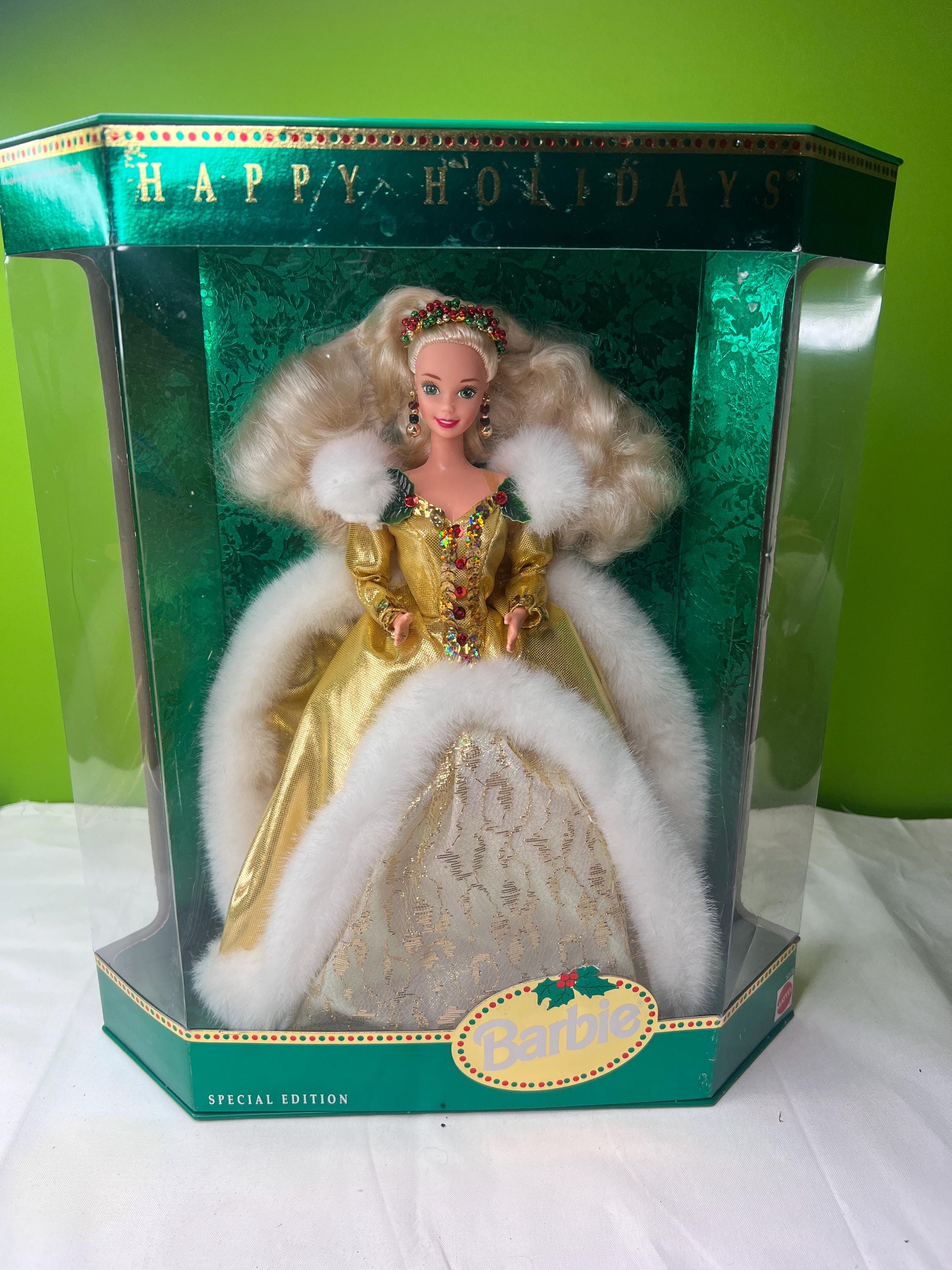 Vintage Happy Holiday Barbie Doll 1994 Christmas Special Edition
