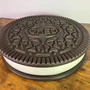 Vintage ZELDZAME Oreo koekjestrommel van Think Big Hall China Co in originele doos
